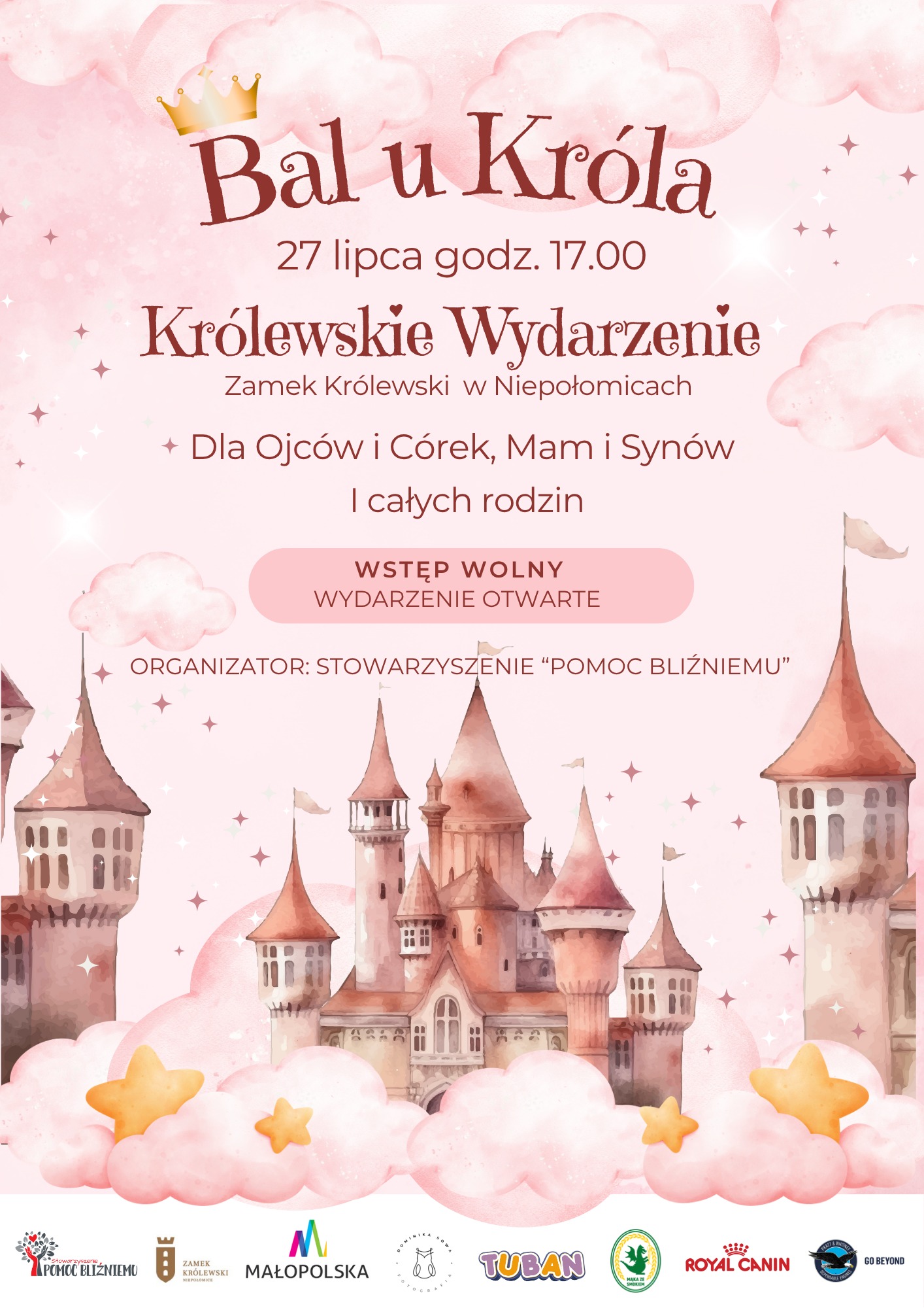Bal u Króla 2025 - Stowarzyszenie Pomoc Bliźniemu
