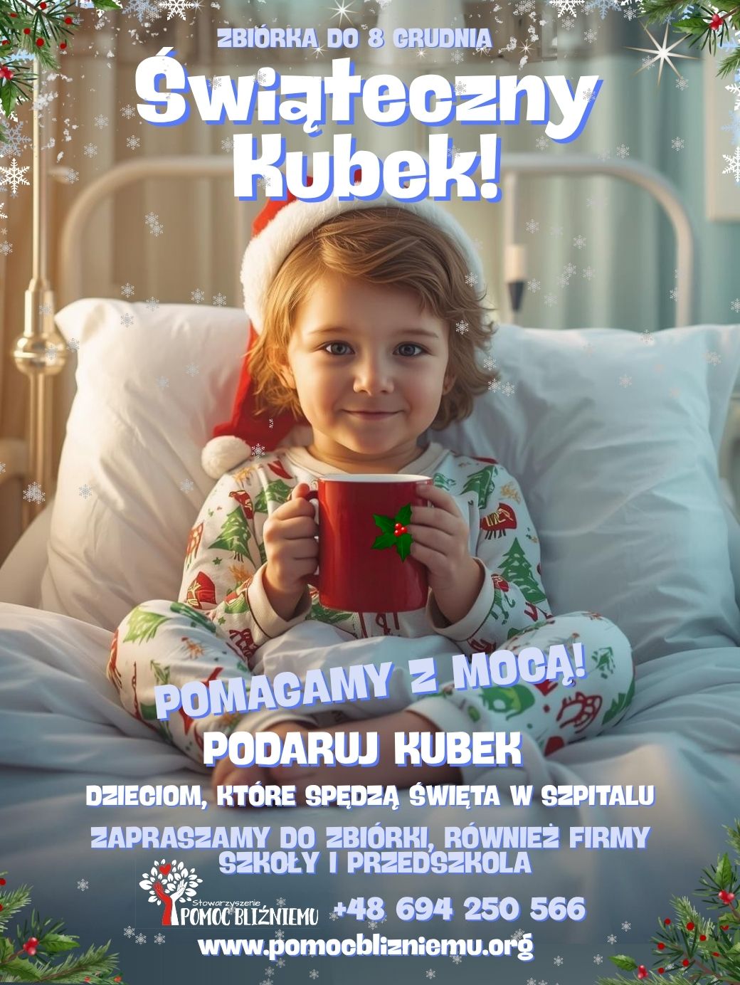 Akcja Świąteczny Kubek - Stowarzyszenie Pomoc Bliźniemu