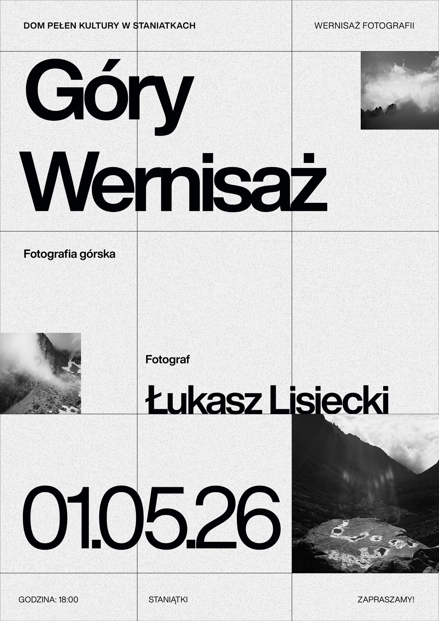 Góry w fotografii - Łukasz Lisiecki - Dom Pełen Kultury