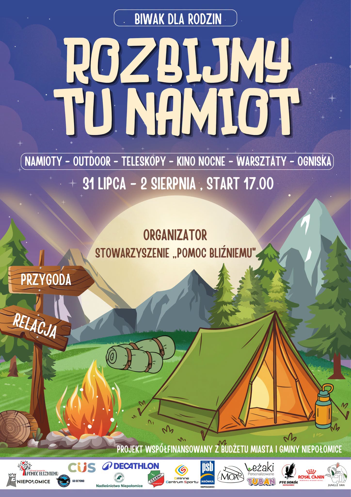 Rozbijmy tu namiot - Stowarzyszenie Pomoc Bliźniemu 2026